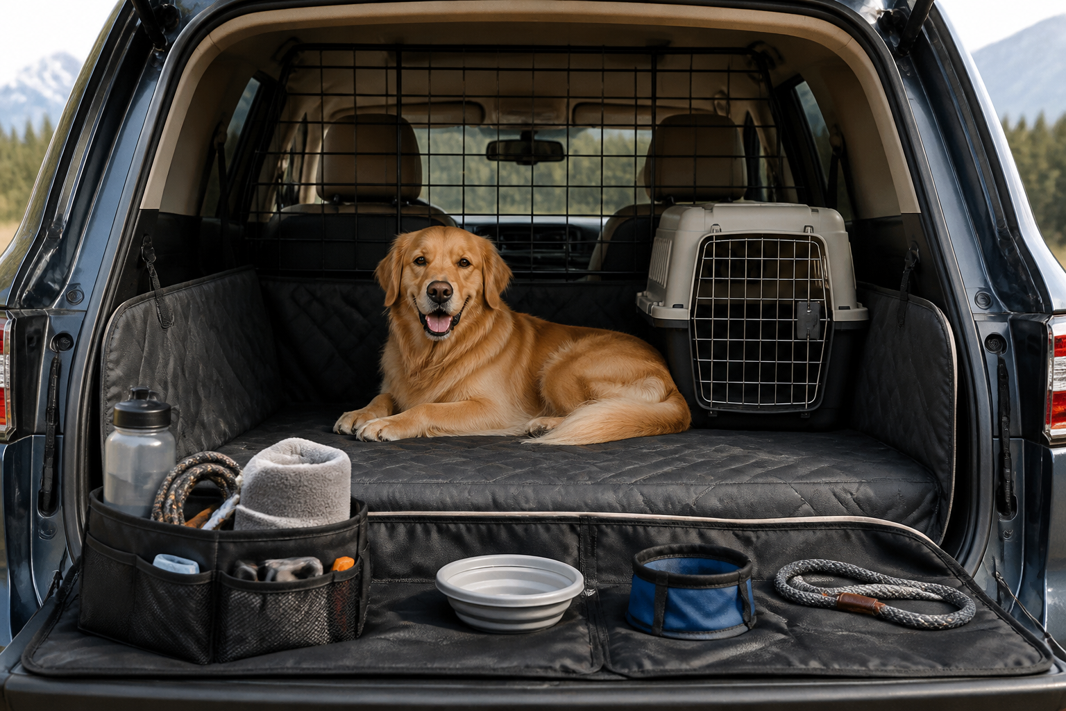 Dog Car Travel Setup Guide